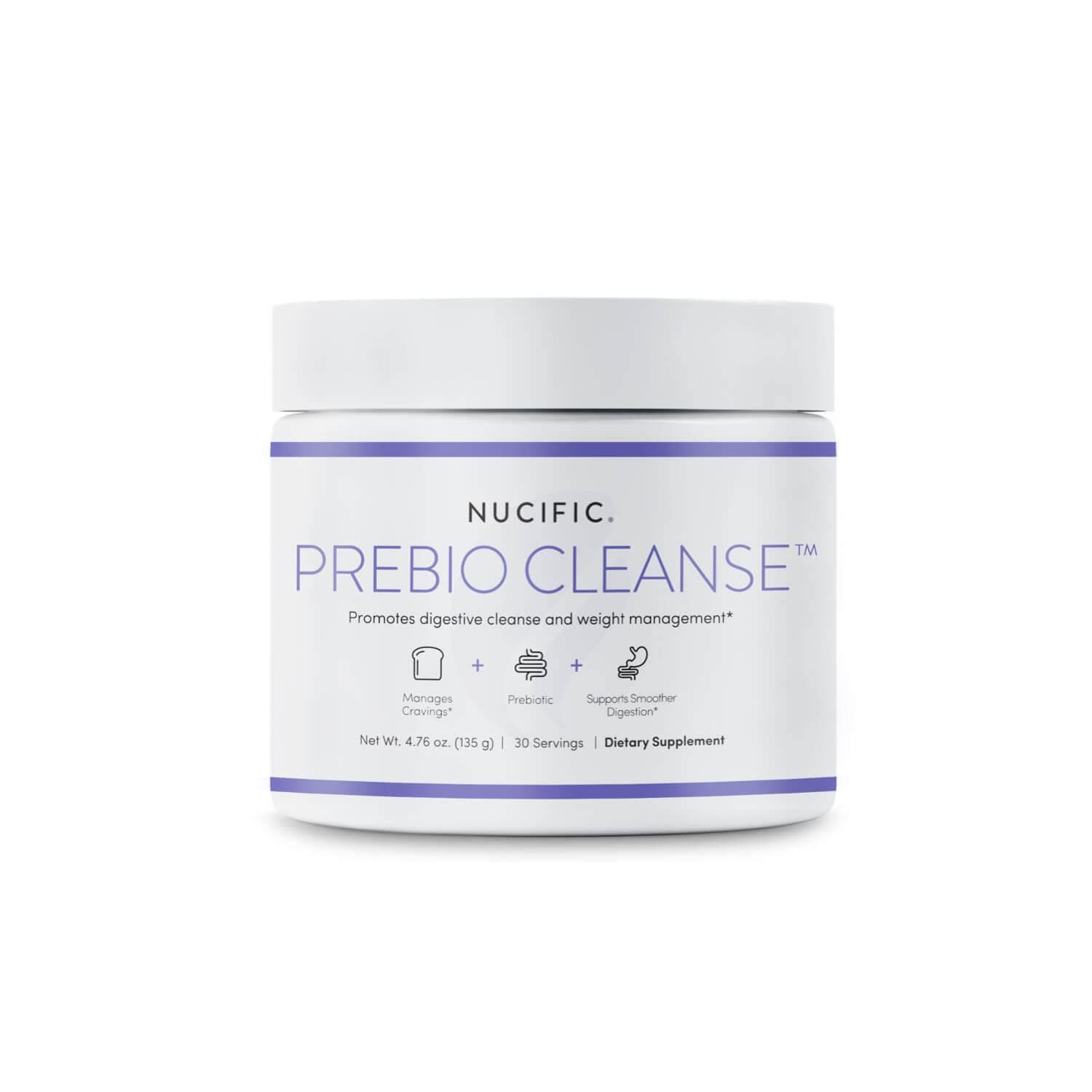 Nucific® Prebio Cleanse™ Prebiotic Blend, 30 Servings