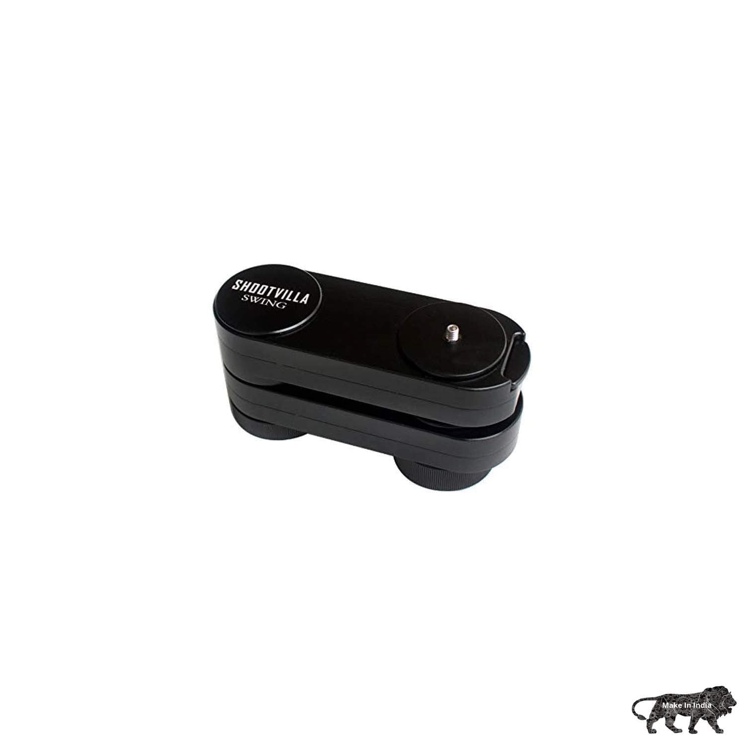 Extendable Video Camera Slider | Covers Up to 4� Linear Motions on Tripod | Portable CNC Aluminum Slider Rail Track Dolly for DSLR Video GoPro/Smartphone (SV-SWNG)