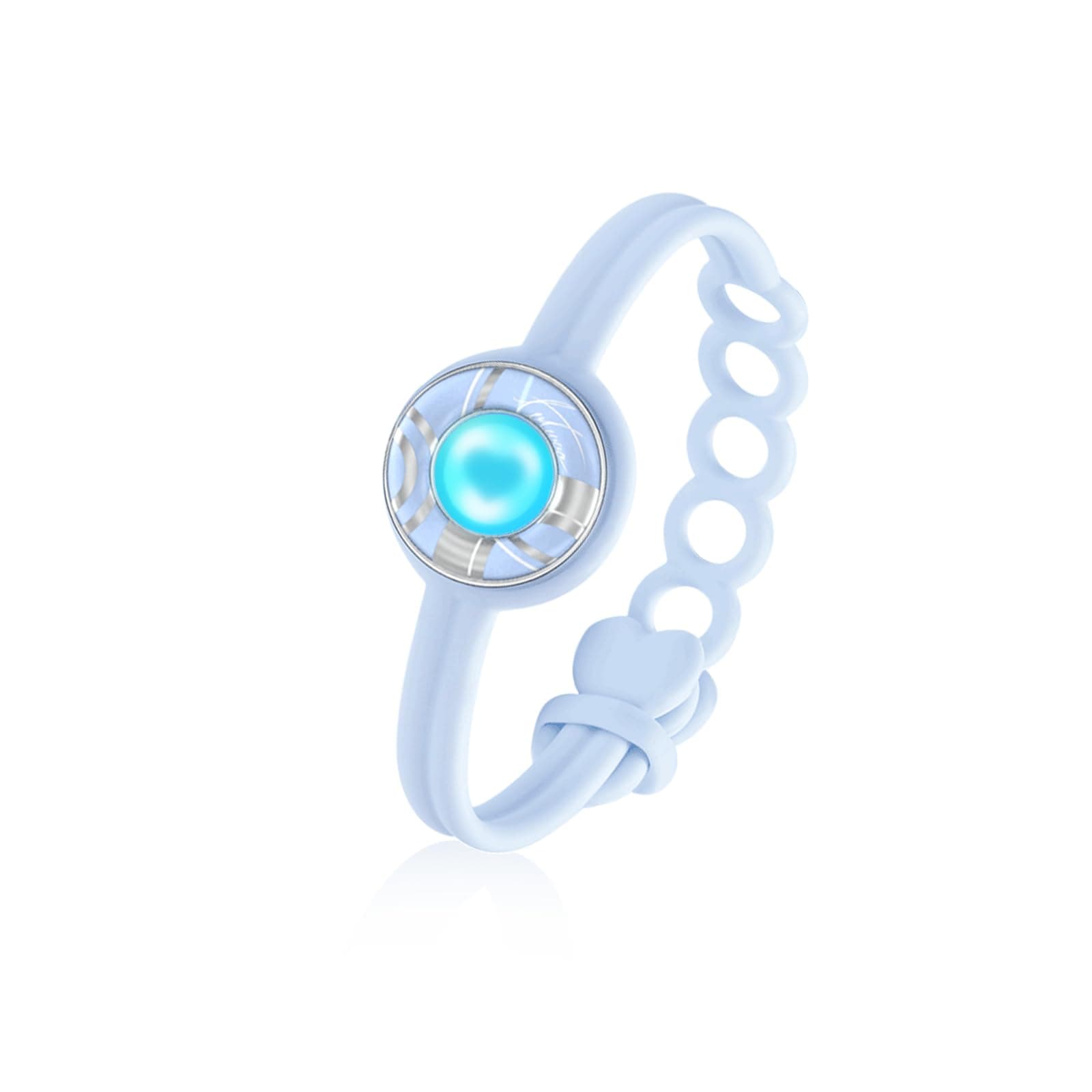 Long Distance Touch Bracelets for Couples, Smart Light & Vibration Love Jewelry, Long Distance Valentines Day Gifts for Him Her, One-to-One Bluetooth Pairing via App