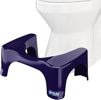 Squatty Potty Simple Bathroom Toilet Stool, Deep Purple 7", Ergonomic Stool – Posture-Enhancing Bathroom Footrest for Improved Digestion & Constipation Relief