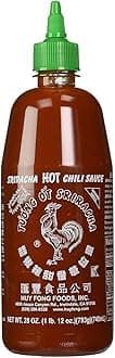 Z. Emma Sriracha Hot Chili Sauce Bottle from Huy Fong 28oz, Pack of 1