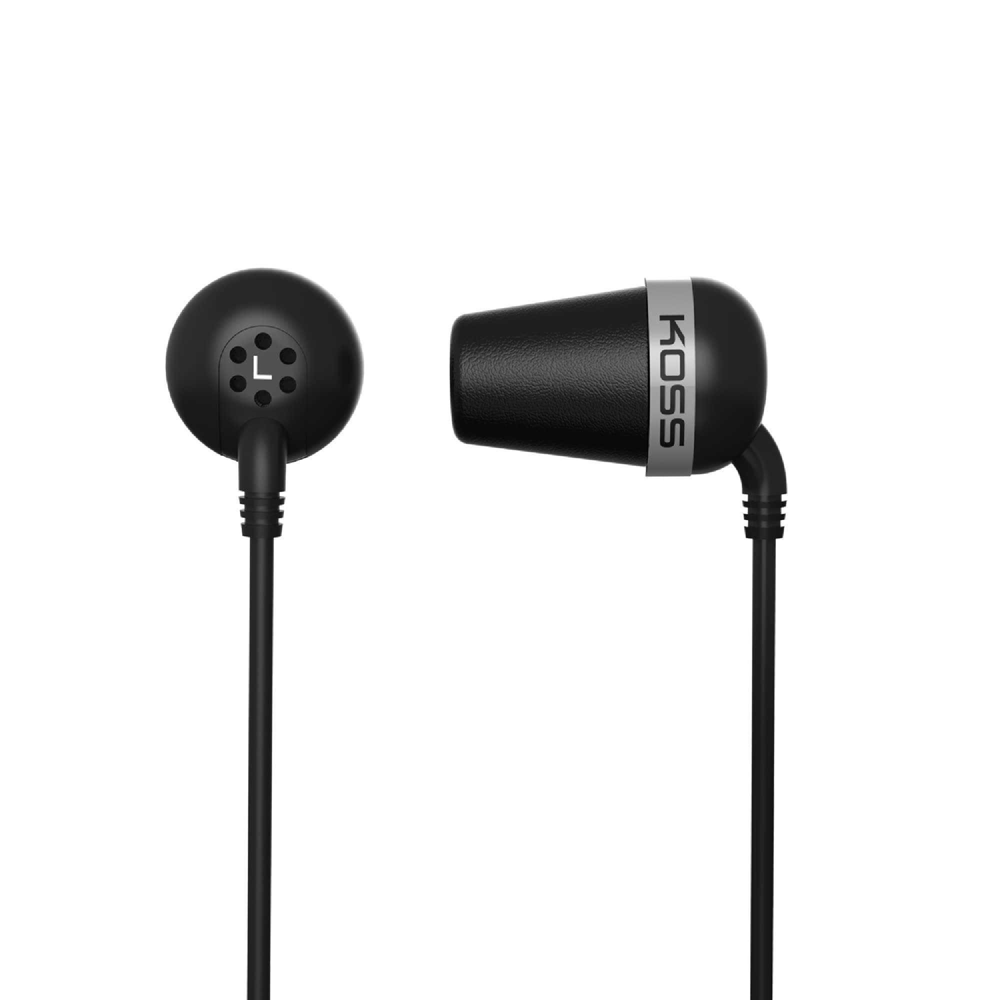 The Plug' In-Ear Headphones (Black)