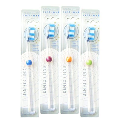 Dento-Clinic Soft-Med Toothbrushes with Silver Ions