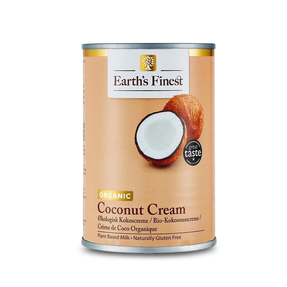 Earth's Finest Organic Coconut Cream 400ml