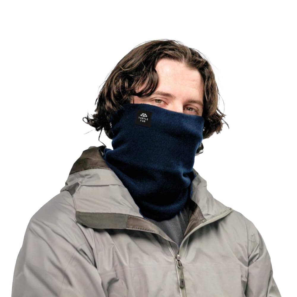 "Turtle's Neck" Neckwarmer Navy/One Size AD