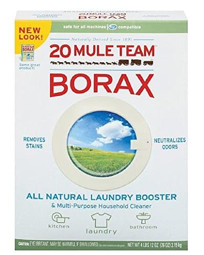 20 Mule Team Borax Natural Laundry Booster & Multi-Purpose Household Cleaner 76 oz (2.15 kg),1pk