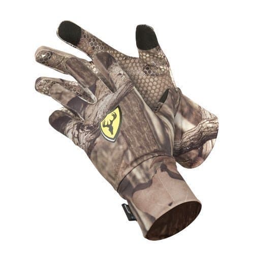 ScentBlocker Trinity Glove with Smart Touch, Real Tree Xtra, Medium/Large