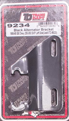 Trans-Dapt Performance 9234 Black Left-Side Alternator/Generator Bracket