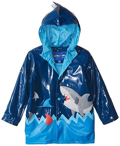 Boys Water Resistant Rain Jacket