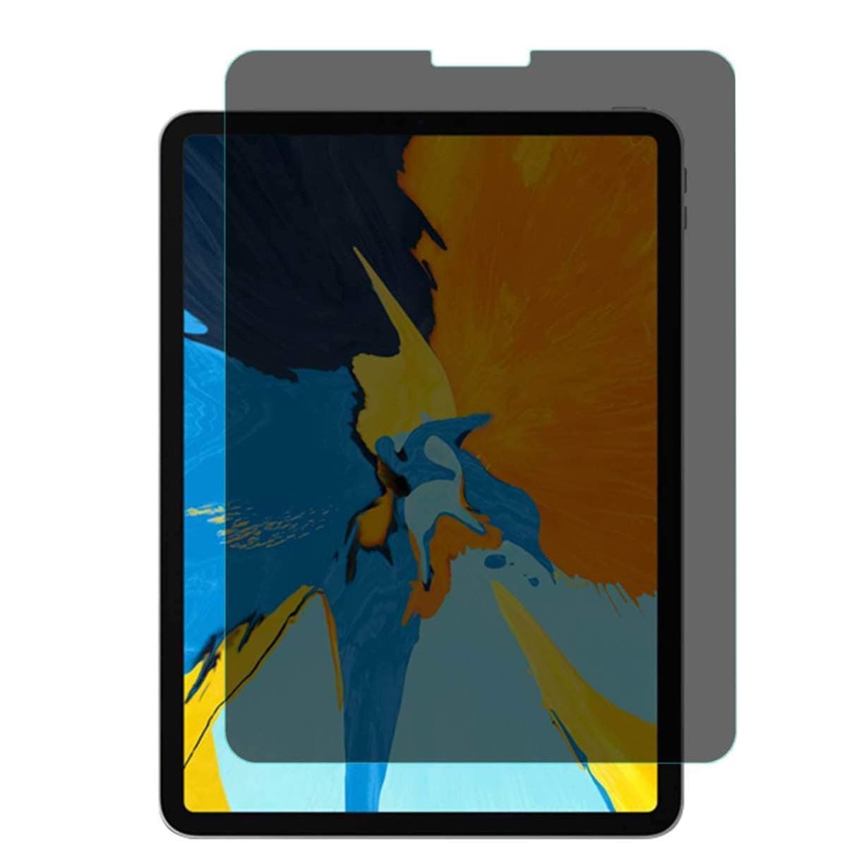 Privacy Screen Protector for iPad Pro 11 inch, 4Way 360 Degree Anti-Spy Tempered Glass Screen Protector with Face ID/Scratch Resistant,Bubble-Free