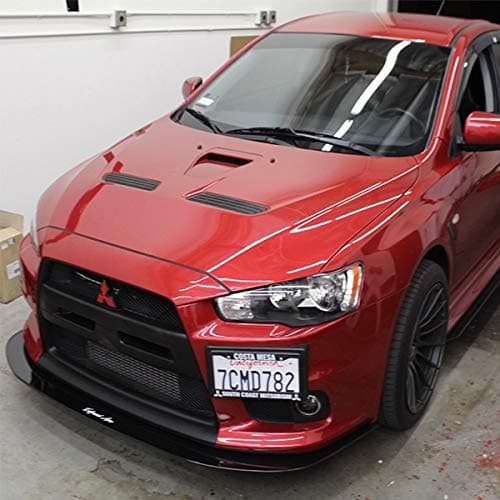 Mitsubishi Evo X Front Lip Splitter (V1) - No Support Rods