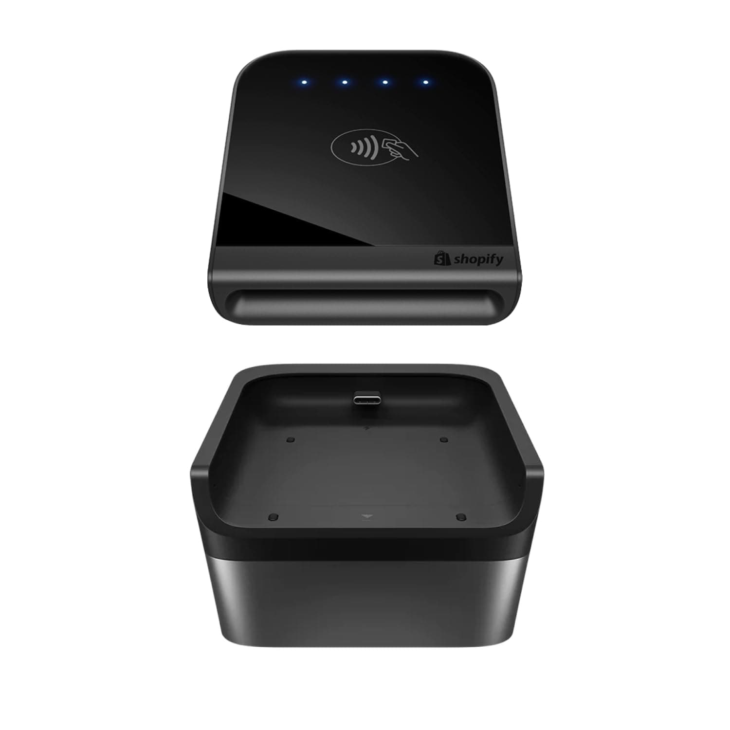 Tap & Chip Card Reader with Dock - Wireless Credit Card Reader for Retail Payments | Mobile & Countertop POS
