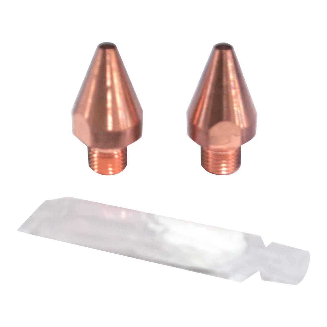 Miller 040211 Standard Spot Welder Tips - 1 Set