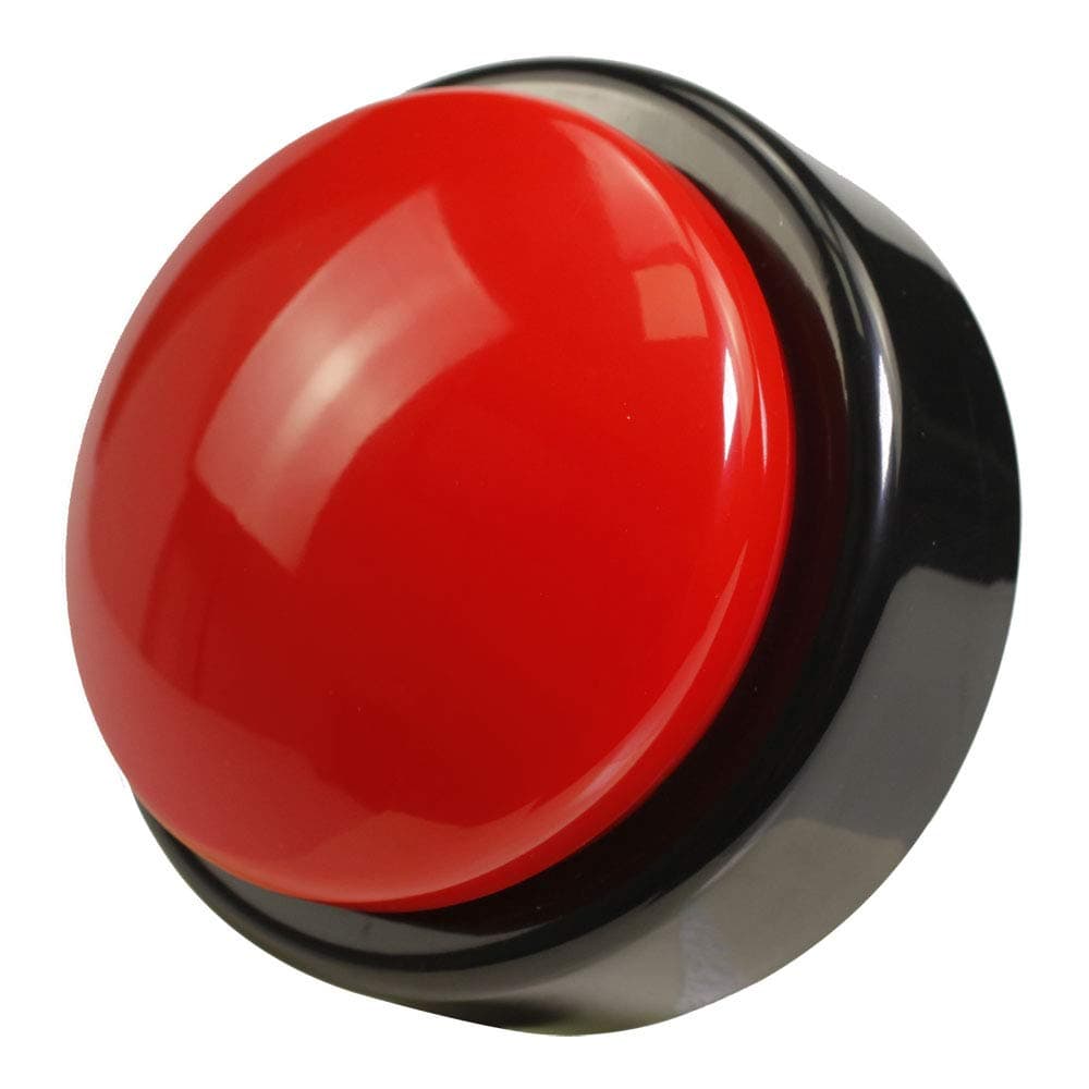 Talking Clock,Extra Large Talking Alarm Clock for Blind,Talking Clock for Blind Elderly,Announcing Time,Date and Week of Day,Perfect for Visually Lmpaired and Elderly (Red+Black)