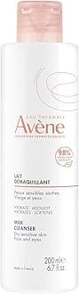 Eau Thermale Avène Gentle Milk Cleanser - Removes Makeup and Eliminates All Impurities From The Skin with No Drying Effect - 200ml Bottle