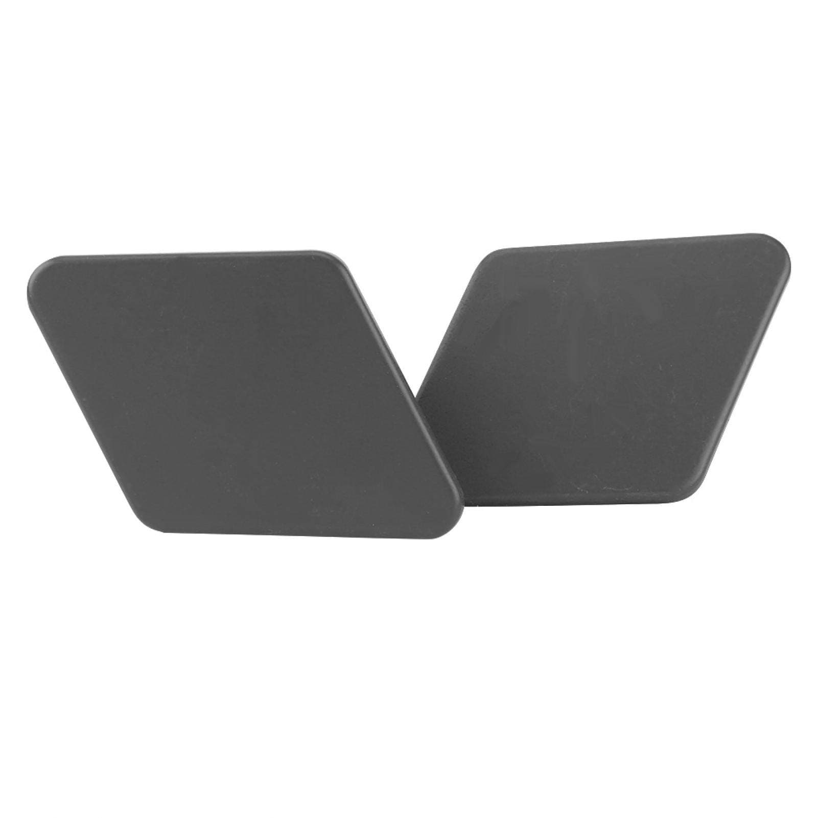 E90 Front Bumper Nozzle-1 Pair Front Bumper Headlight Washer Nozzle Primed Cover Cap