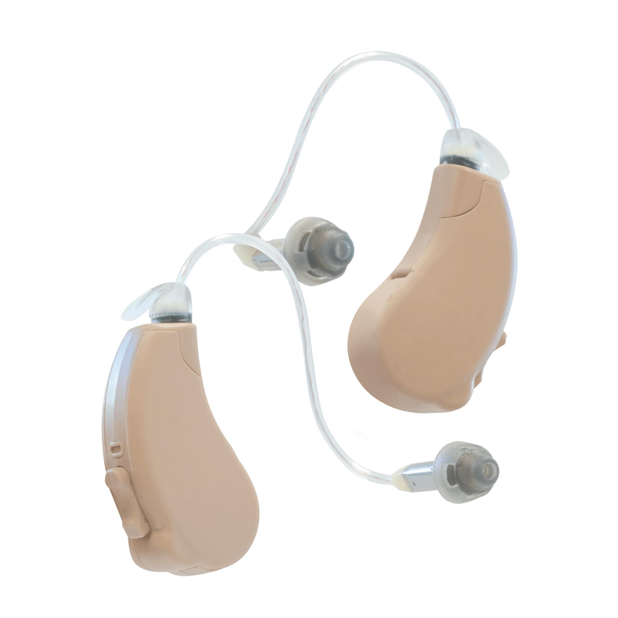Engage Premium OTC Hearing Aids, Beige - iPhone Compatible - For Adults with Mild to Moderate Hearing Loss - Includes Bluetooth, App Controls & Speaker