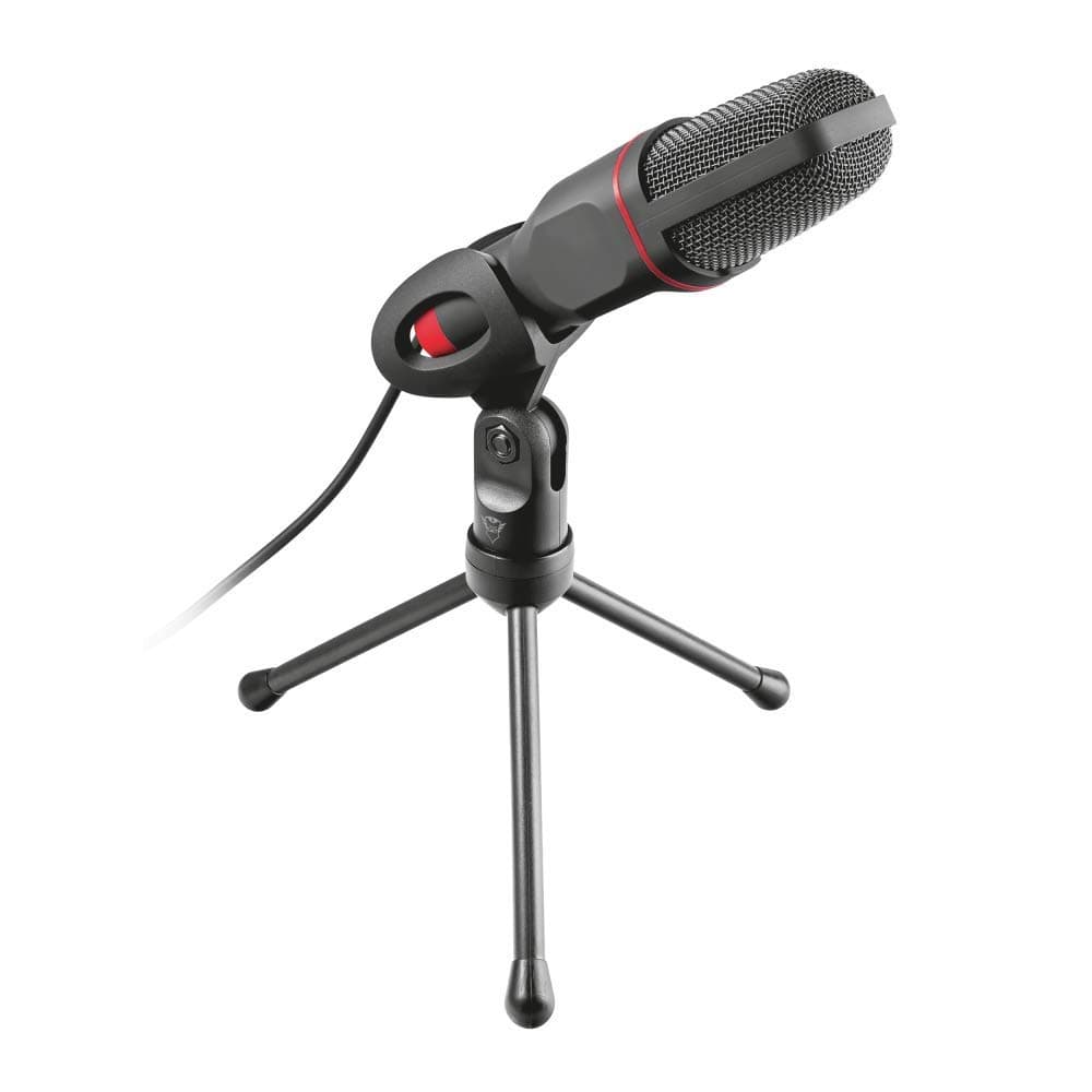 Trust Gaming GXT 212 Mico USB Microphone and Stand for PC and Laptop, USB Connected