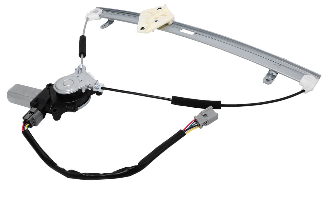 Front Left Driver Side Power Window Regulator w/Motor Compatible with Honda CR-V 02-06 2.4L 72250-S9A-A02