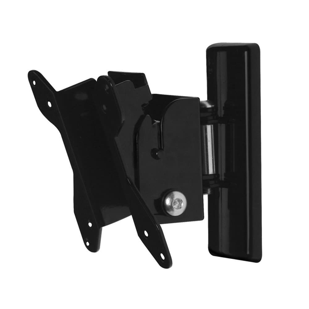 B-Tech BT7518 Flat Screen Wall Mount with Tilt & Swivel in Piano Black