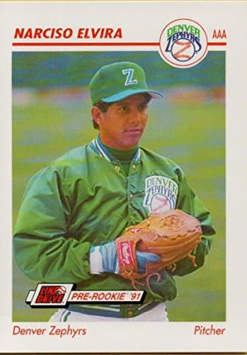 Baseball MLB 1991 AAA #136 Narciso Elvira