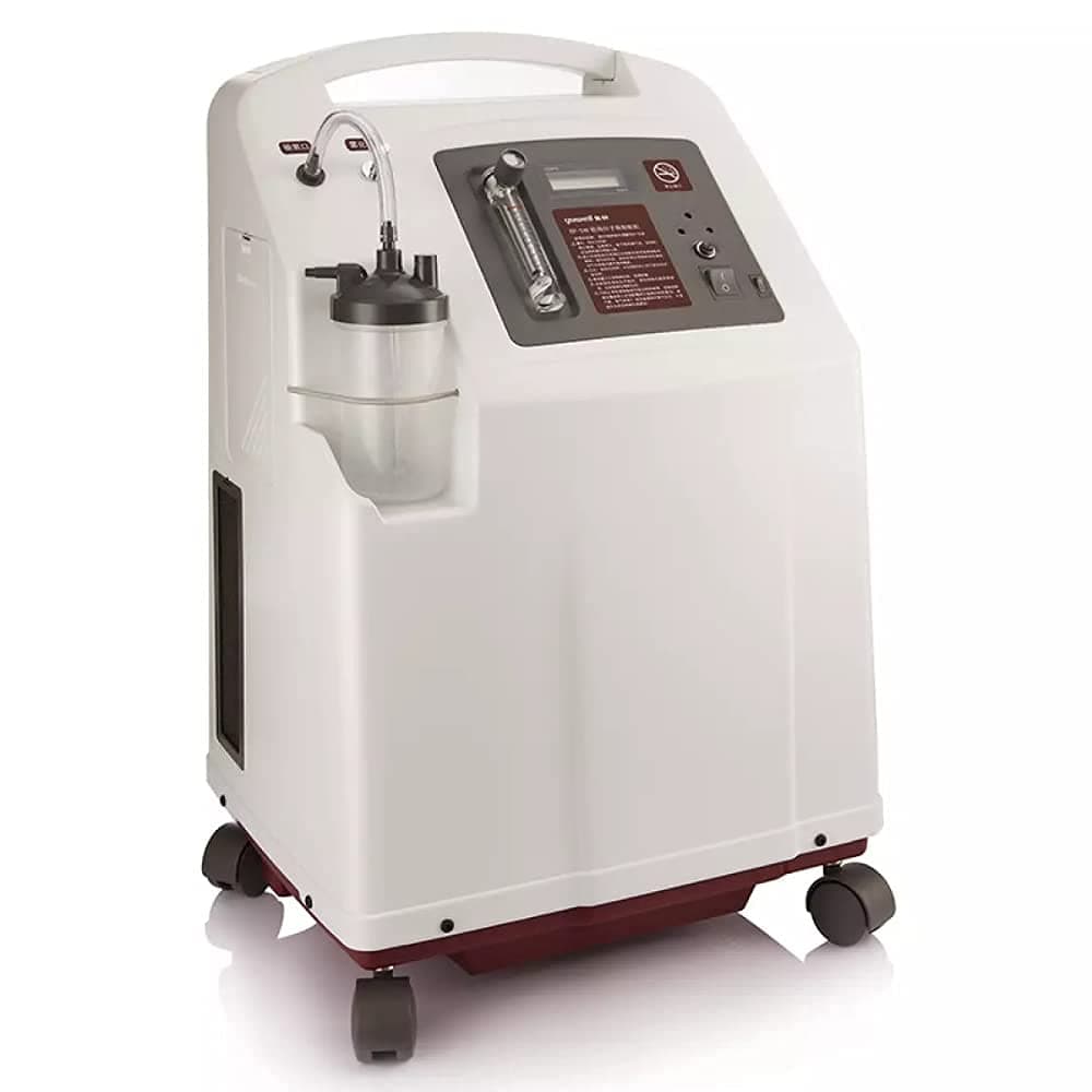 yuwell High Capacity Oxygen Concentrator Machine - 10 Litres Per Minute, Up To 95% Concentration,White