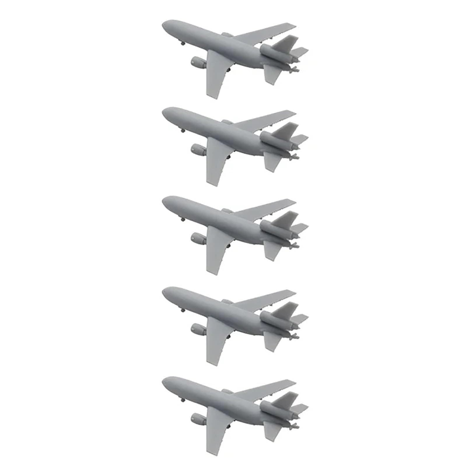 5PCS DIY Model 1/2000 1/700 Scale Aerial Refueling Aircraft KC-10 Supplement Tanker Extender Military Model Fans Collection(1/2000(23mm))
