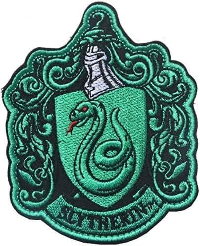 PSL Slytherin Crest Iron Sew on Embroidered Patch Hogwarts Patch