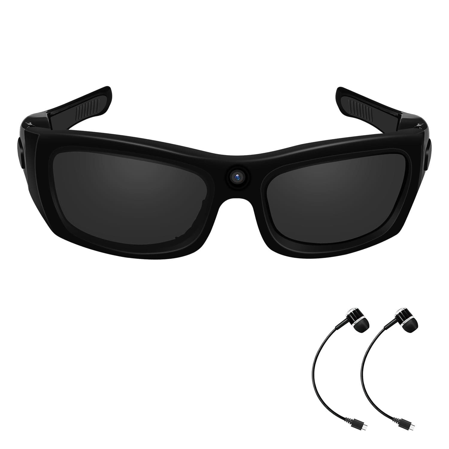 - Camera Sunglasses Video Glasses Camera Bluetooth Glasses Camera UV Protection Polarized Lens Sport Action Glasses for Travel, Outdoor, Cycling, Driving