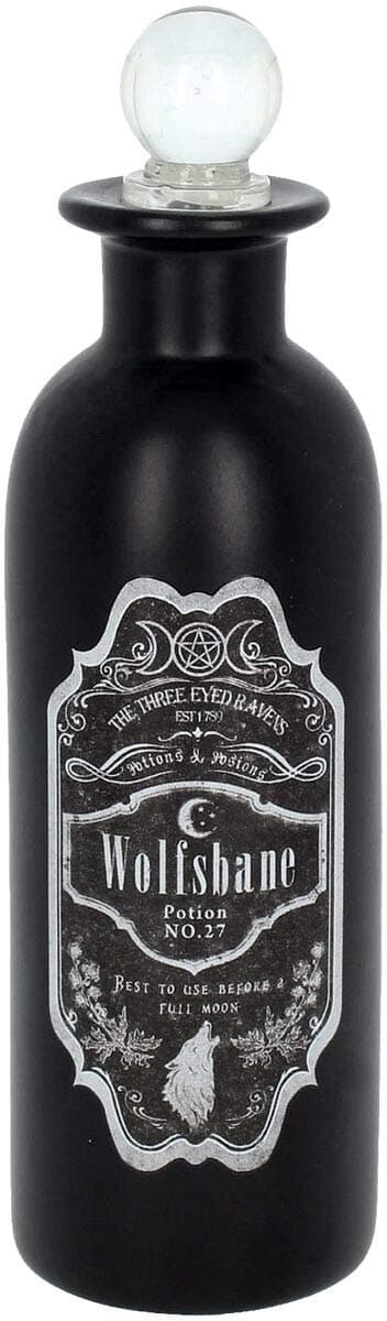 Wolfsbane Potion Bottle 21cm Black