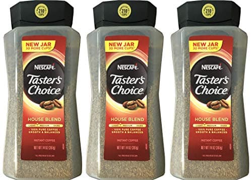 Nescafe Taster's Choice House Blend 14 oz, 3 Pack