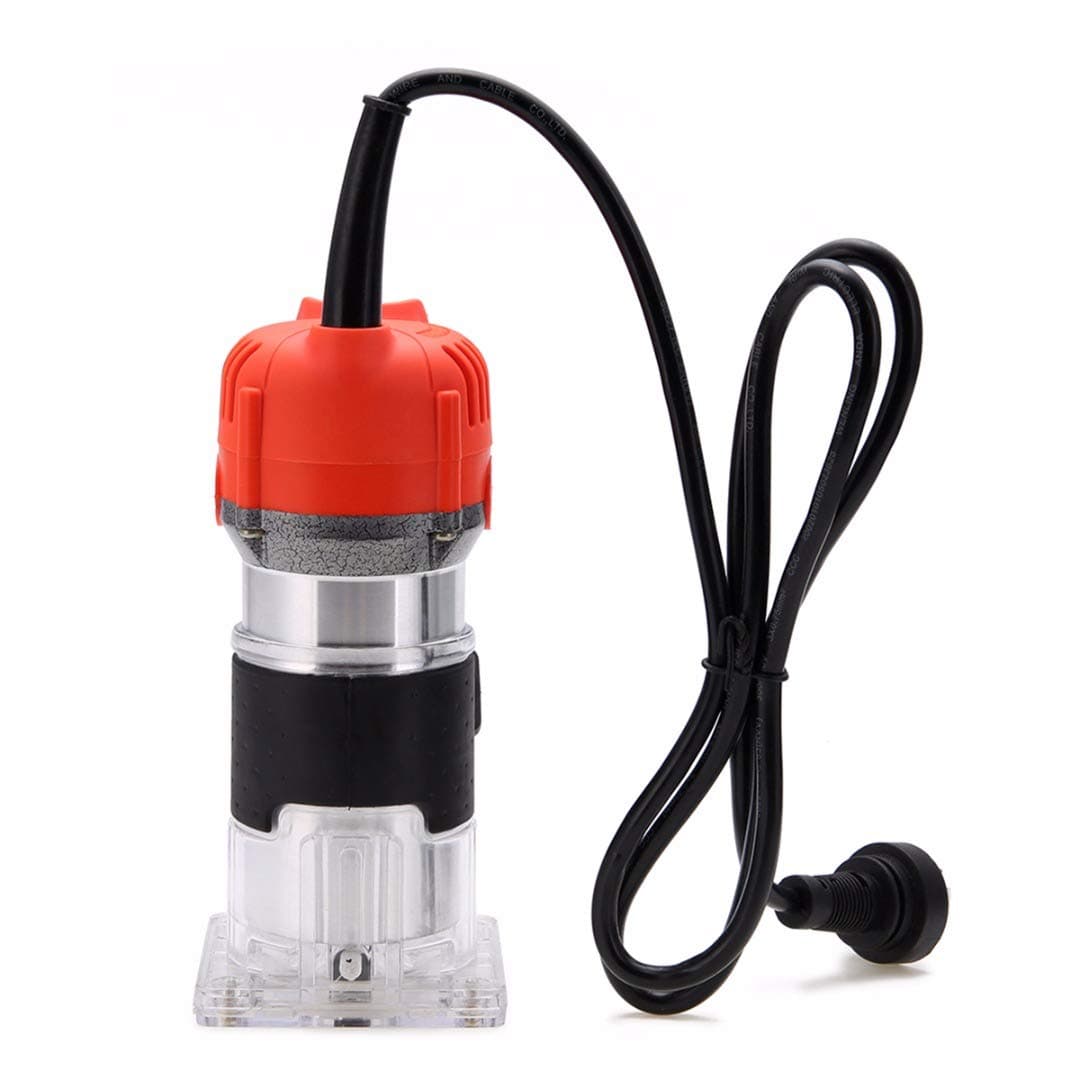 WENMILY1-1/4 HP Compact Router Kit Wood Processing, Ffurniture Manufacturing and Other Industries.