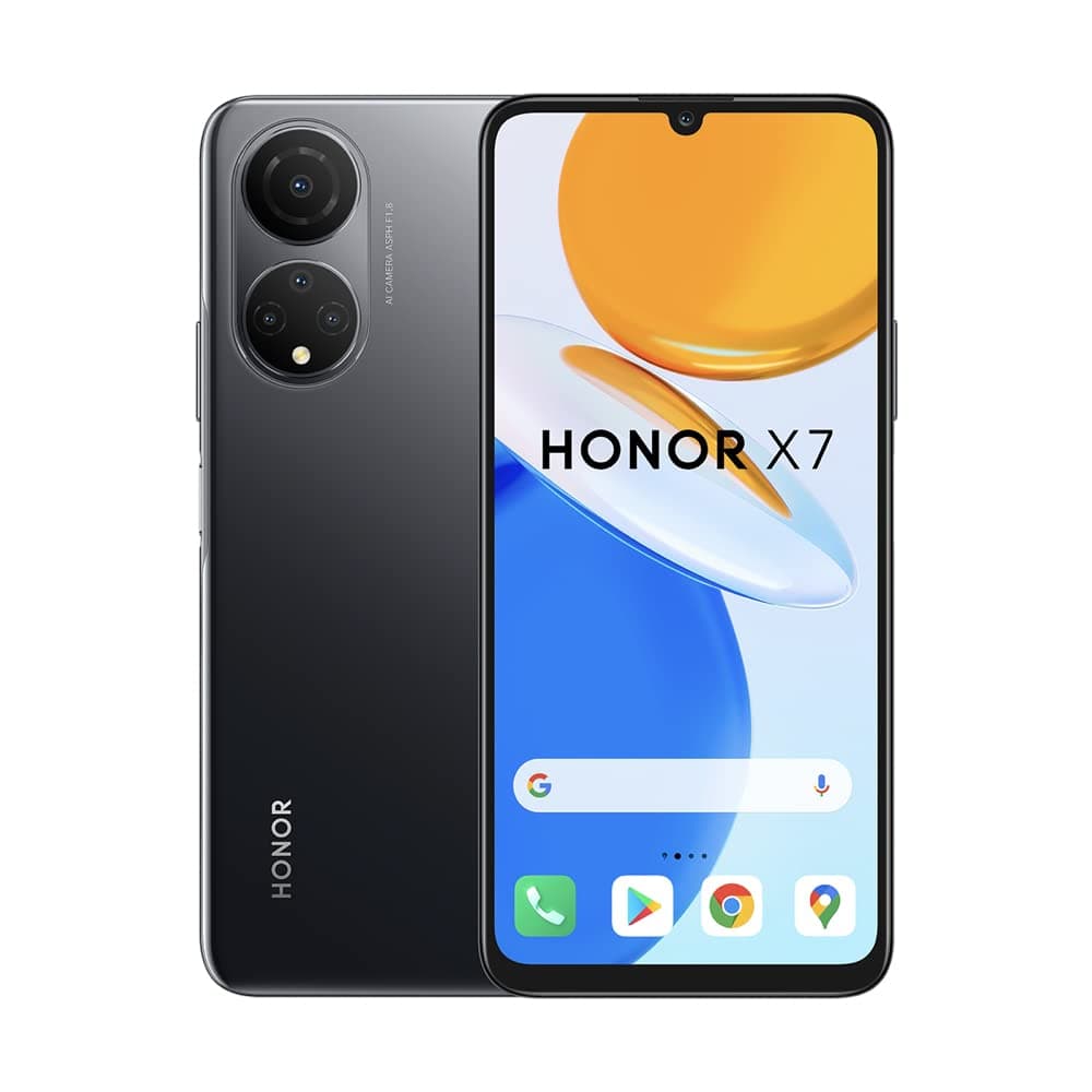 HONOR X7 Smartphone Android 11, 4GB RAM + 128GB Storage, 6.47” FullView Screen with 90Hz Smooth Display, 48MP Rear Quad Camera, 5000mAh High Capacity Battery(2 Year Warranty)