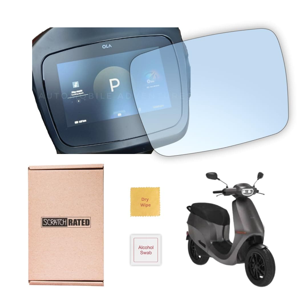 Scratch Rated Motorcycle Speedometer Console Protectors Compatible for Ola S1 / S1 PRO [7H (Pack of 1)]