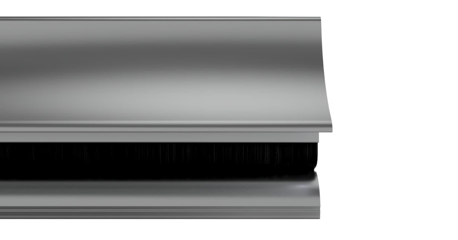 STORMGUARD04SR0040914A Trim Line Two Part Low Access Disability Threshold Sill, Aluminium, 914 mm