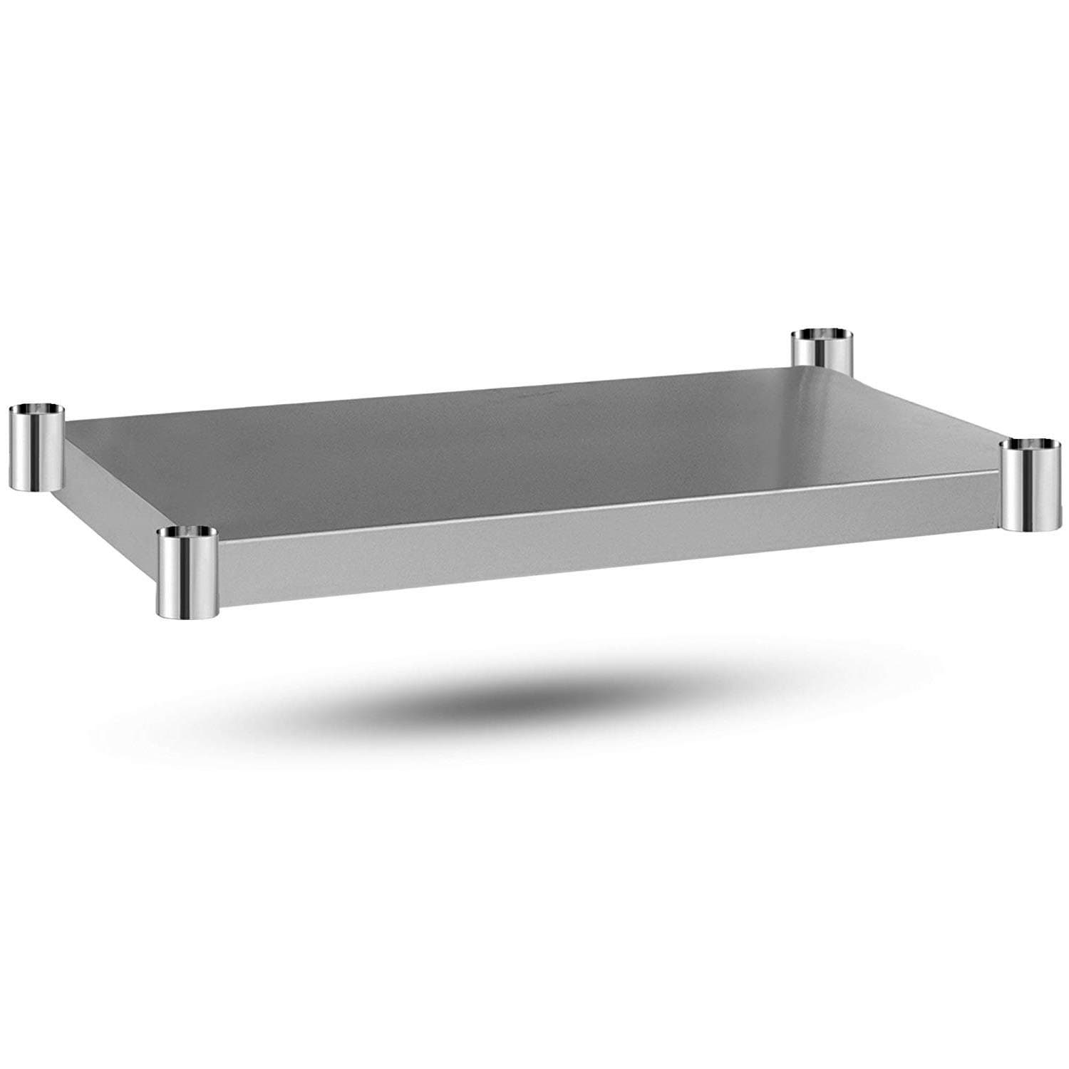Galvanized Undershelf for Stainless Steel Worktable - DuraSteel Extra Adjustable Undershelf for 30" x 24" Stainless Steel NSF Worktable - Fits for use in Restaurant, Warehouse, Home, Kitchen, Garage