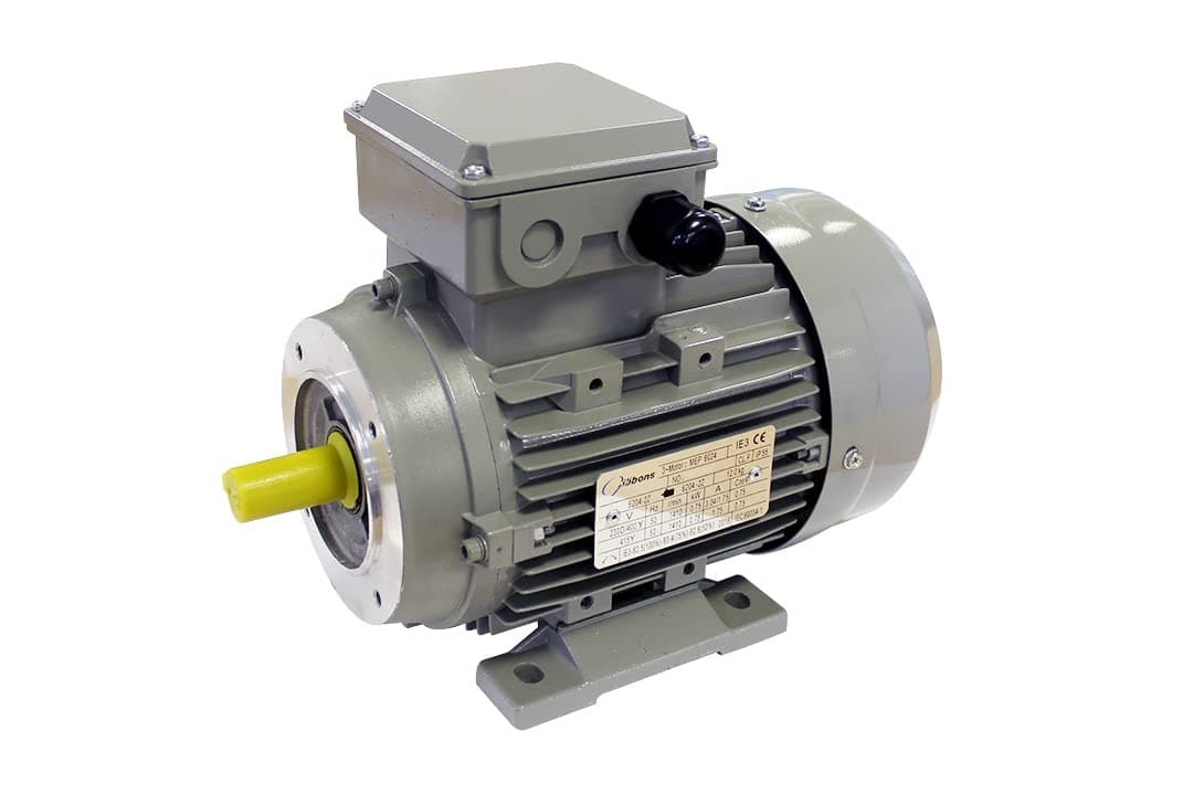 Three Phase 2.2kW Squirrel Cage Electric Motor 2.2 kW 4-pole 1500 rpm 50 Hz 400 V (B34 Foot & Flange)