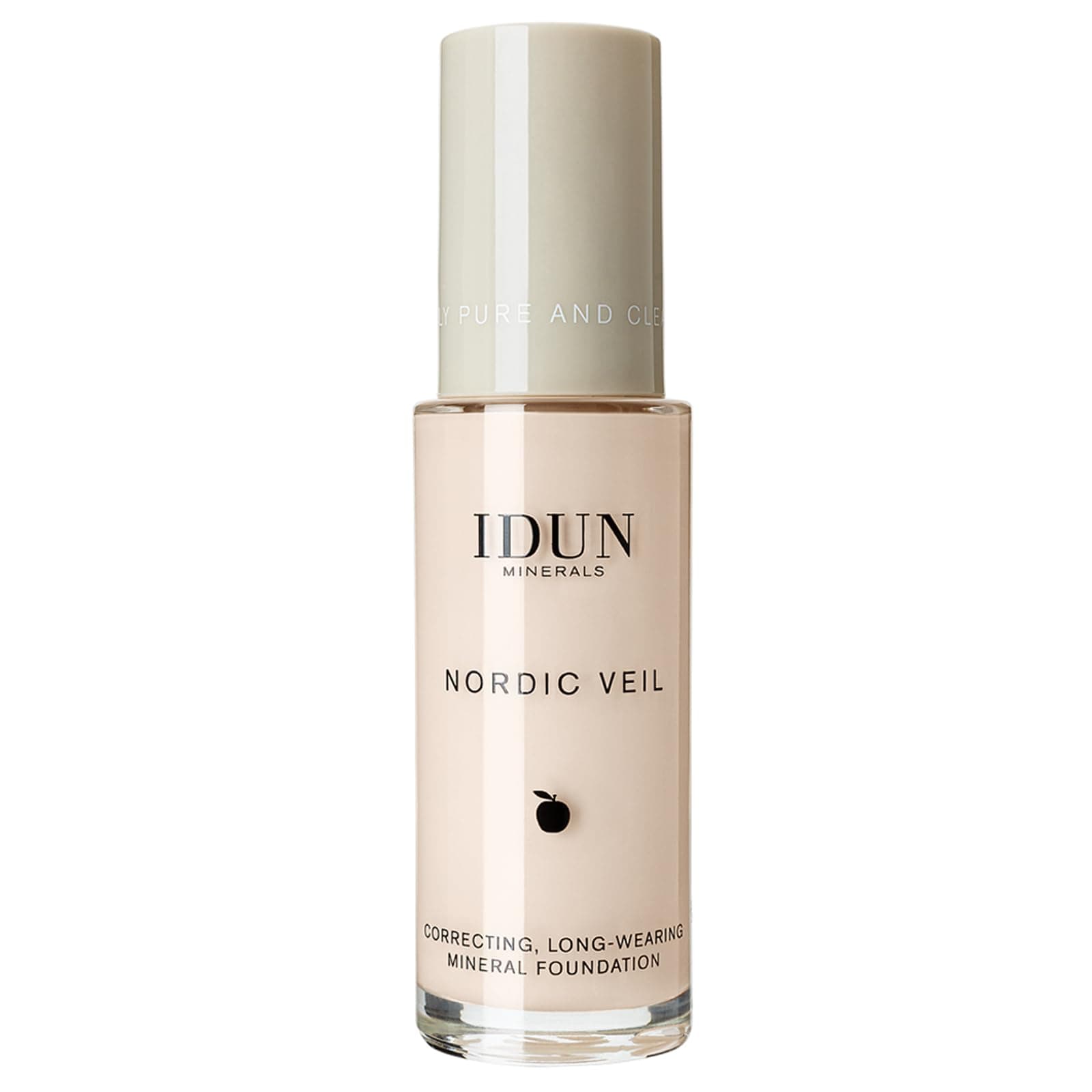 IDUN Minerals Nordic Veil Foundation - Full and Poreless Coverage, Long Lasting, Soft Matte Finish - Purified and Safe for Sensitive Skin - 301 Jorunn - Extra Light Neutral - 0.88 oz