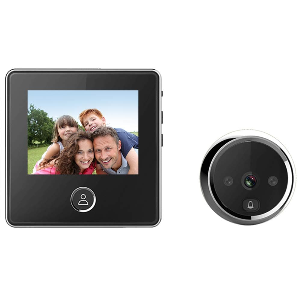 3" LCD Screen Digital Door Camera Electronic Door Viewer Bell IR Night vison Door Peephole Camera Photo Recording 120 degrees Wide View Angle