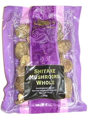 Shiitake Mushrooms Whole 50g