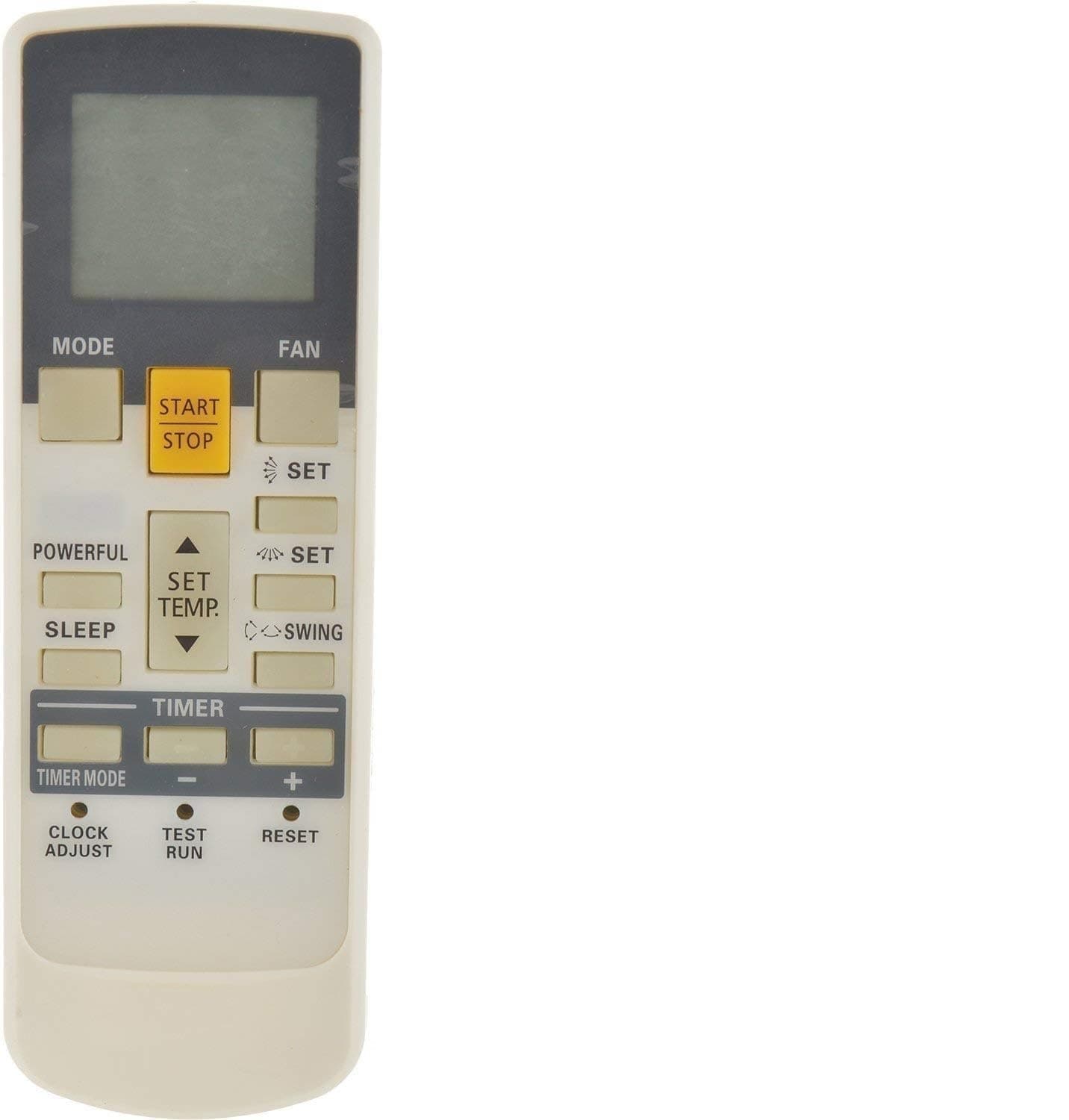 Ac Remote Control Compatible For O General-Ar-Raj1E (Only For Split Ac)(Order Only If The Old Remote Is Exactly Same)-Verification On Customer Care,White