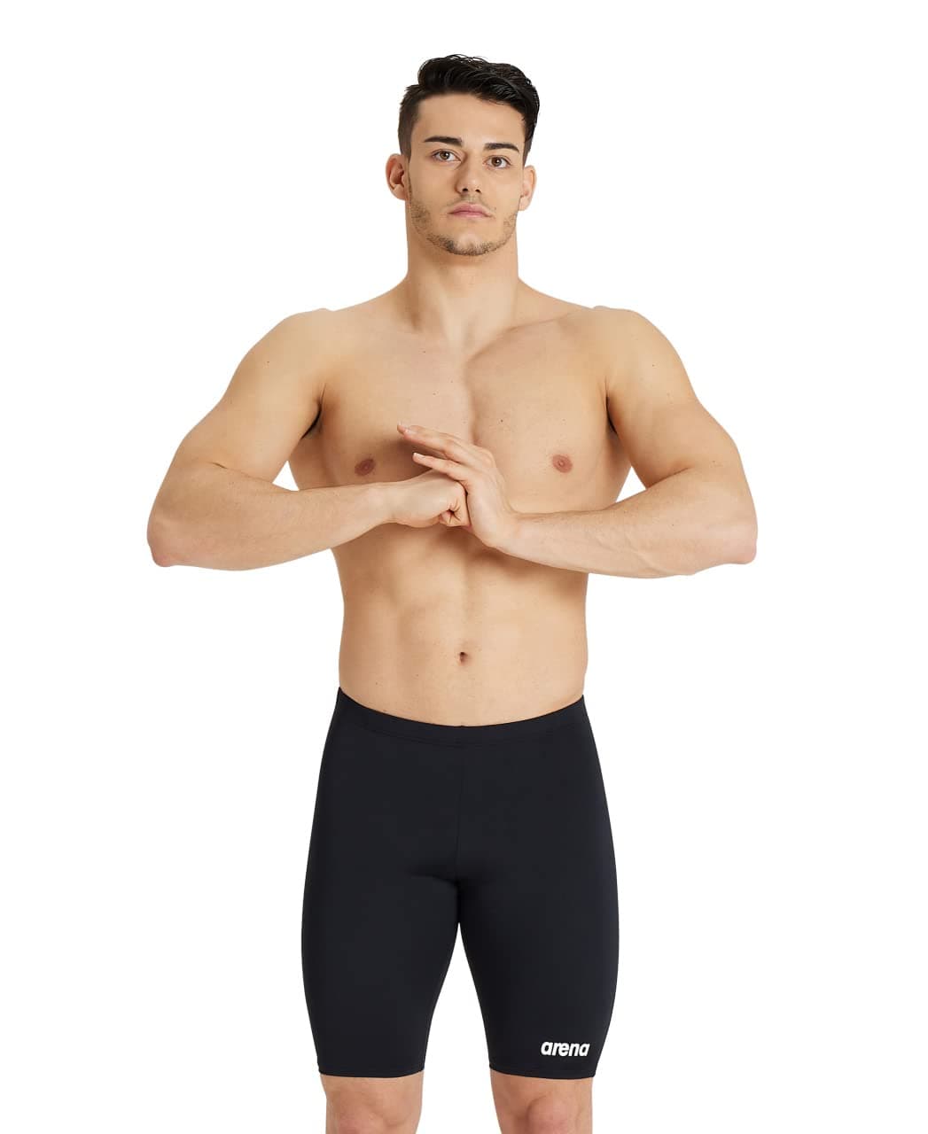Arena Men's Solid Team Core Poly Swim Jammer Racing Swimsuit