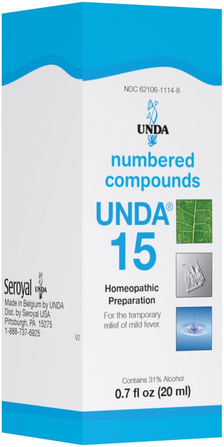 15 Numbered Compounds | Homeopathic Preparation | 0.7 fl. oz.