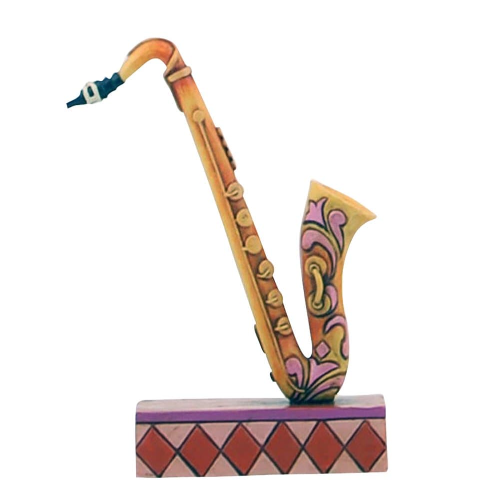 Jim Shore by Enesco Mini Saxophone