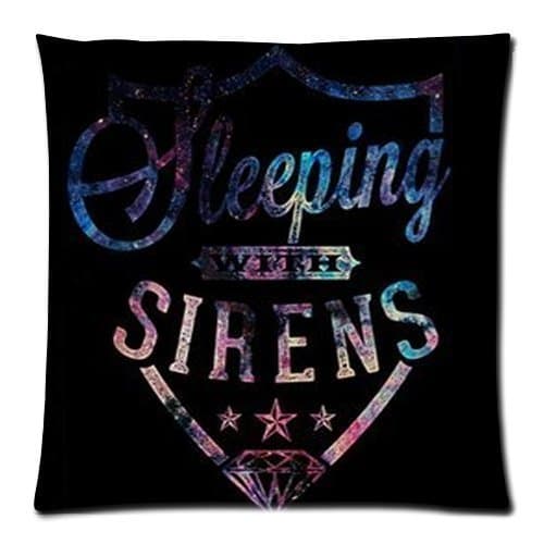 Soft-home sleeping with sirens Kellin Quinn Post-hardcore Band Hybrid Pillowcase Cushion Covers Diy Custom Case 2 Sides Size 18"x18" D45-20
