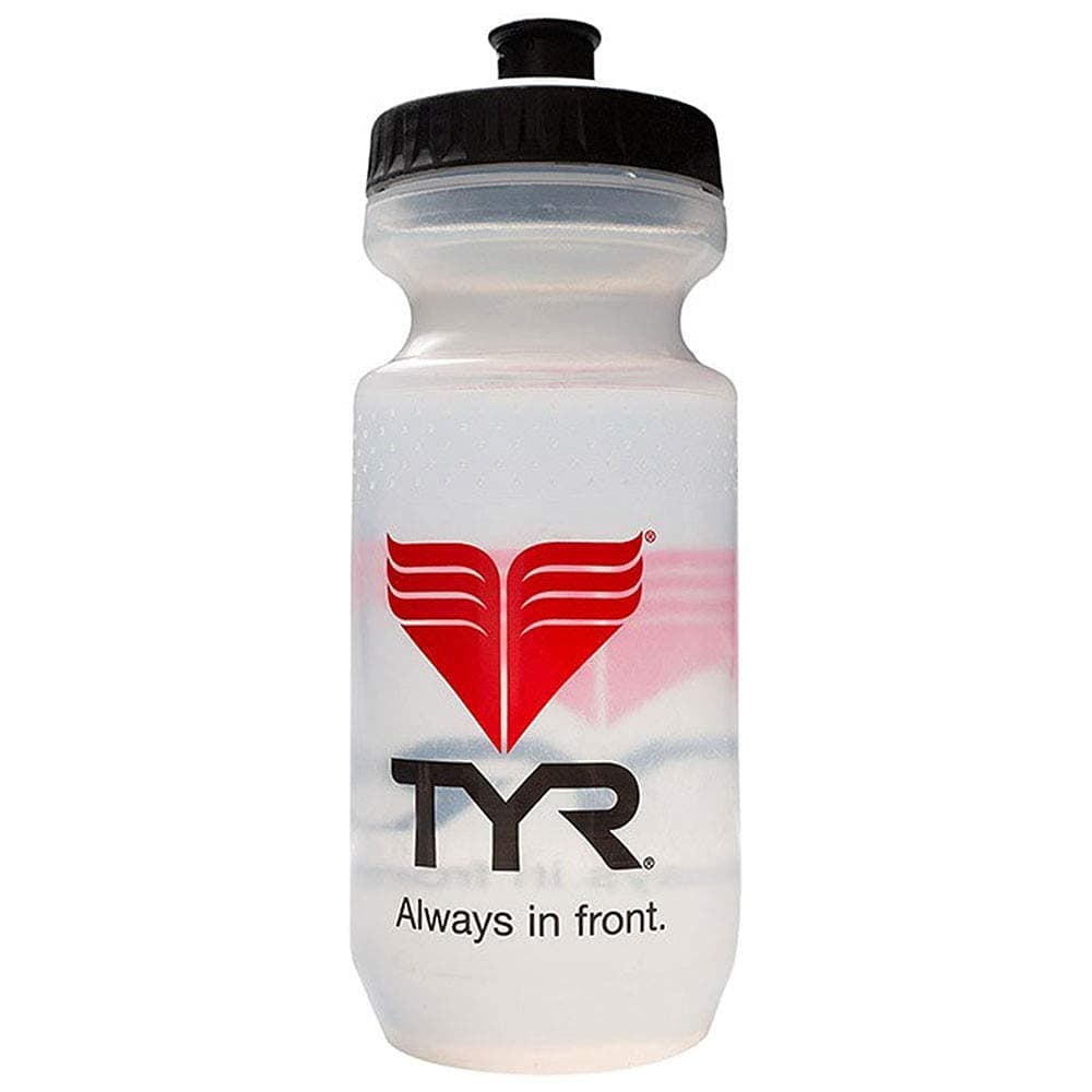 TYR Water Bottle, 21 oz, Clear
