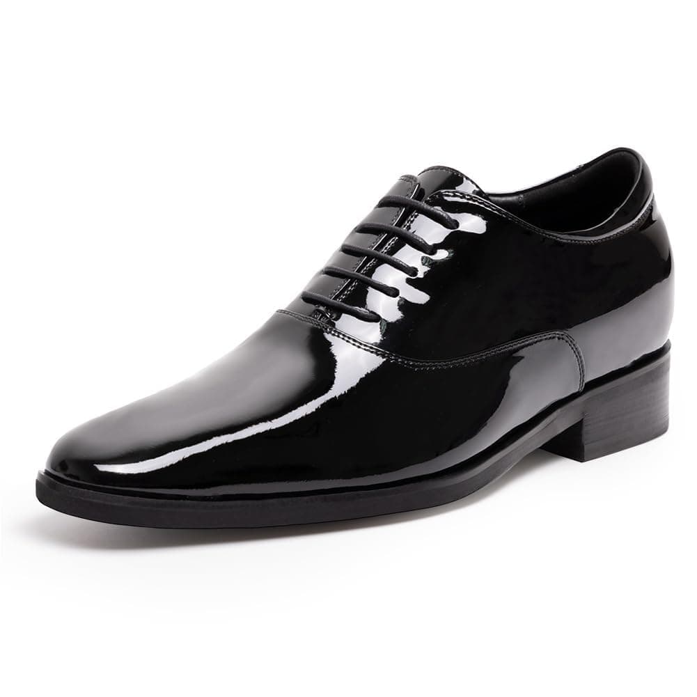 Men's Formal Shoes with Invisible Height Increase (5-8cm / 1.97-3.15 Inch) - Genuine Leather Oxford, Derby, Loafers & Chelsea Boots for Business & Smart Occasions (5.5-11.5 UK)