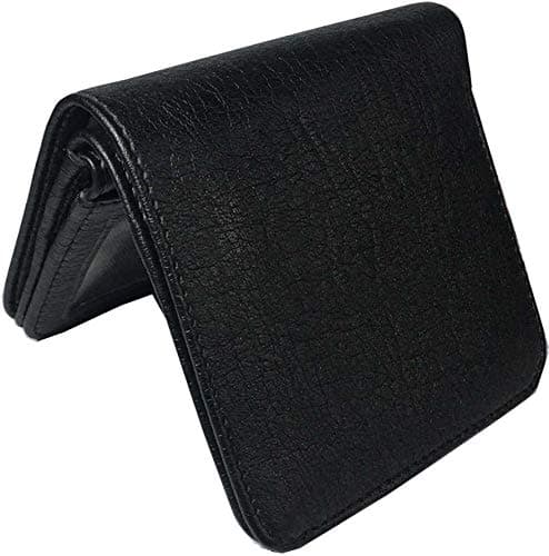 Men Black Leather Wallet