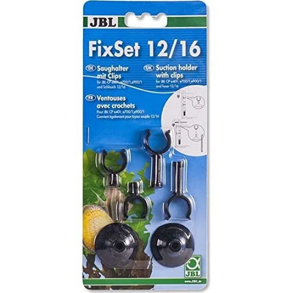 JBL FixSet 12/16 CristalProfi e4/7/901,2, Universal set with suction pads and spacers for external filters