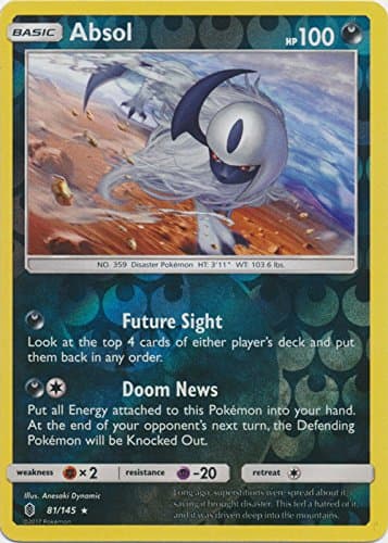 Pokemon - Absol - 81/145 - Holo Rare - Reverse Holo